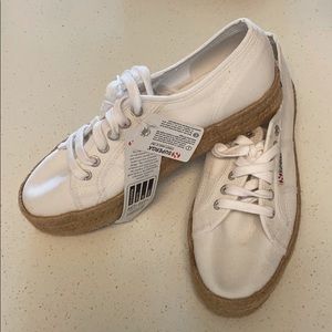NWT Espadrille Platform Superga Women’s  8 1/2